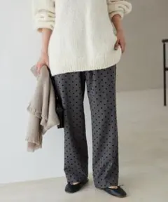 【美品】SLOBE IENA CIRCULATE WARM パンツ