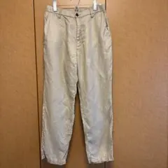 URBAN RESEARCH DOORS ツイルリネンパンツ　モカ　Sサイズ