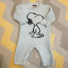 ジェラートピケ　スヌーピー　ロンパース　パジャマ　70