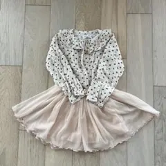 ZARA 花柄ブラウス&チュールスカート　4-5歳 (110cm)