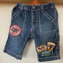 ダブルビー　ショートパンツ　100 ミキハウス　デニム