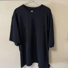 UNIQLO U ドライEXクルーネックTシャツ ブラック 4XL