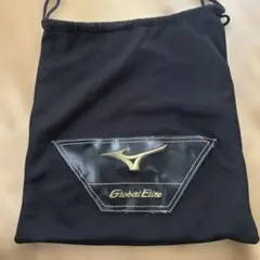 MIZUNO Global Elite 巾着袋 ブラックのサムネイル