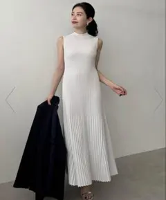 anuans セミマーメイドニットワンピース