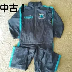 中古　フリース　キッズ　スポーツ　ウインドブレーカー　上下　セット　シャカシャカ