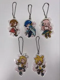 ボーカロイドアクリルキーホルダー 5個セット