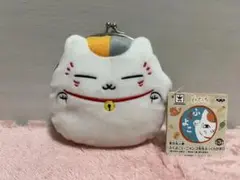 【未使用品】夏目友人帳　ふくよこい ニャンコ先生 ふっくら がま口 財布