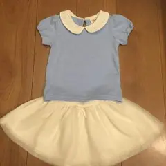 JUNK STORE 女の子 水色トップス