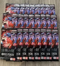 ワンピースカード 受け継がれる意志 決戦の刻 各24パック - メルカリ