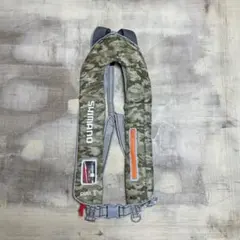 SHIMANO　シマノ カモフラージュ ライフジャケット　未使用に近いです Amazon | シマノ(SHIMANO) ラフトエアジャケット ウエストタイプ