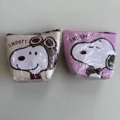 スヌーピー コインケース 2色セット