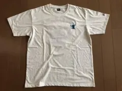 【新品】ディズニー スティッチ Ｔシャツ （サガラ 刺繍 ）しまむら　Ｌサイズ