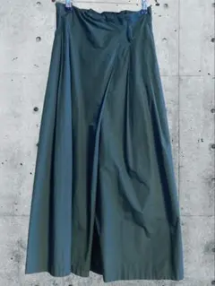 【マルティニーク】ワイドパンツ グリーン