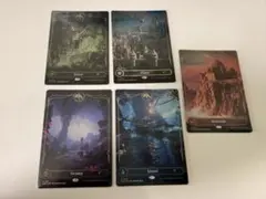 基本土地5種(平地/島/沼/山/森) Foil Secret Lair MTG - メルカリ