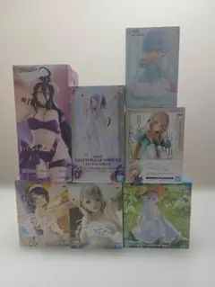 新品未開封 美少女フィギュア 7点セット オーバーロード ホロライブ リゼロ