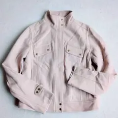 レイビームス◇ライダース ブルゾン ショートコート ライトアウター ウール 0