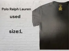 希少】ポロラルフローレン　vintage vネックtシャツ
