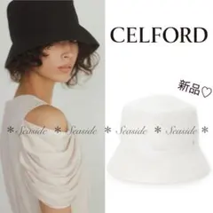 新品♡セルフォード　ブレードハット　定価18700円　白　CA4LA ルネ