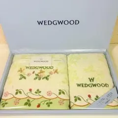 WEDGWOOD　ウェッジウッド　タオルギフト　　ワイルドストロベリー　グリーン