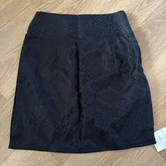 未使用 ミニスカート ブラック タイトのサムネイル