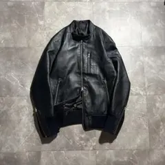 00s archive sheep leather jacket y2k お兄系