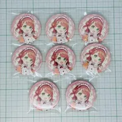 上原歩夢 缶バッジ 8点セット 愛♡スクリ～ム！ TOPPING LIVE