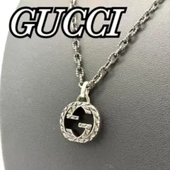 極美品✨GUCCI　グッチ　ネックレス　アラベスク　インターロッキング　1637 楽天市場】【中古】グッチ インターロッキングG アラベスク ネックレス