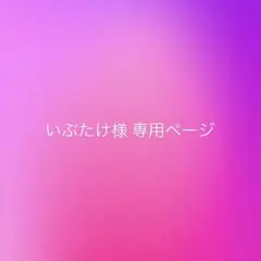【いぶたけ様 専用ページ】