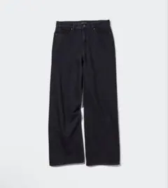 【UNIQLO】バギージーンズ 23 ダークグレー / 0625