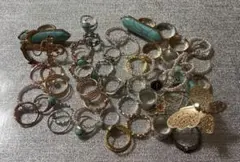 ターコイズ リング 指輪 アクセサリー 大量 まとめ売り ②