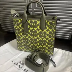 coachコーチ銀座松屋で購入ゴッサム トートバッグ2way - メルカリ