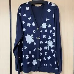 LEONARD カーディガン ネイビー 花柄のサムネイル
