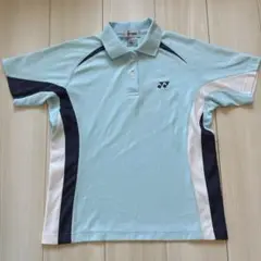YONEX ポロシャツ M ライトブルー