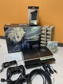 人気のps3本体とコントローラー2個付き取説付きアダプター二つ付き箱綺麗です⭐️