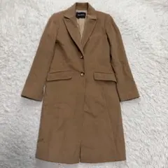 極美品 MaxMara マックスマーラ ウール チェスターコート キャメル36 極美品 MaxMara マックスマーラ ウール チェスターコート キャメル36