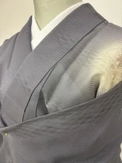 トール&ワイドサイズ　色無地　しつけ糸つき 作家物　一つ縫い紋 トールサイズ 色無地 しつけ糸つき 作家物 一つ縫い紋 - メルカリ