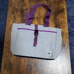 CHUMS ショルダーバッグ グレー/パープル