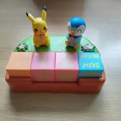 ピカチュウ ポッチャマ 日付表示カレンダー