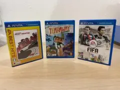 【まとめ売り】プレイステーションヴィータ PSVITA ソフト 3本セット