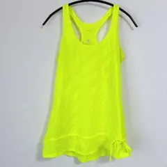 OLD NAVY ACTIVE タンクトップ M ネオンイエロー トレーニング