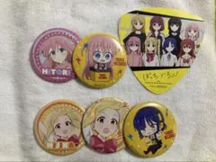 ぼっち・ざ・ろっく！缶バッジ5種＋タワーレコードカフェ コースター