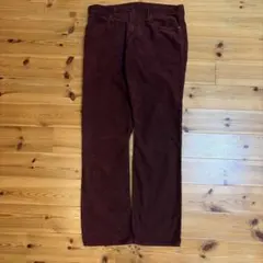 OLD GAPコーデュロイパンツ W34 L32 バーガンディ アメカジ