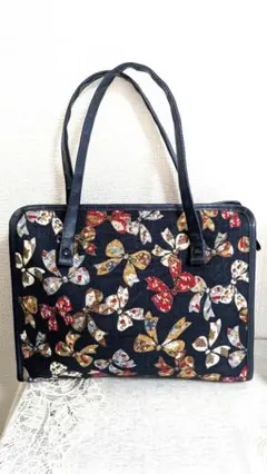 【未使用品】藍染 あいぞめ　手提げバッグ　民芸品 トートバッグ　和装　洋装