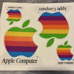 Apple Computer レインボーステッカーセット