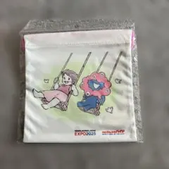 新品未開封★大阪万博★ミャクミャク　ハイジ　コラボ巾着