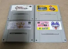 スーパーファミコン ゲームソフト 4本セット