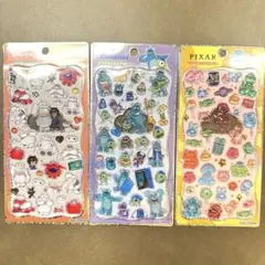 プチドロップステッカー　シール　モンスターズインク　ベイマックス