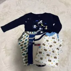 クマと星のロンパースセット5点セット