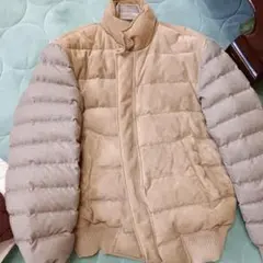HERNO ヘルノ ダウン ニット ジャケット ベージュ - メルカリ