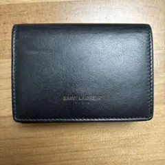SAINT LAURENT 三つ折り財布 ブラックのサムネイル
